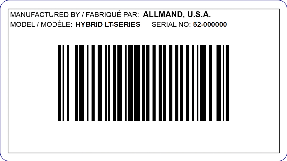 SERIAL TAG 120431